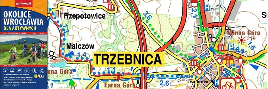 Okładka Okolice Wrocławia dla aktywnych – II 2017