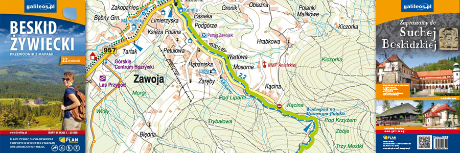 Okładka Beskid Żywiecki – Przewodnik