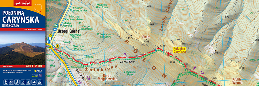 Okładka Bieszczady – Połonina Caryńska