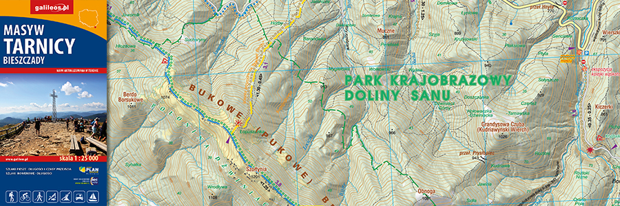 Okładka Bieszczady – Masyw Tarnicy